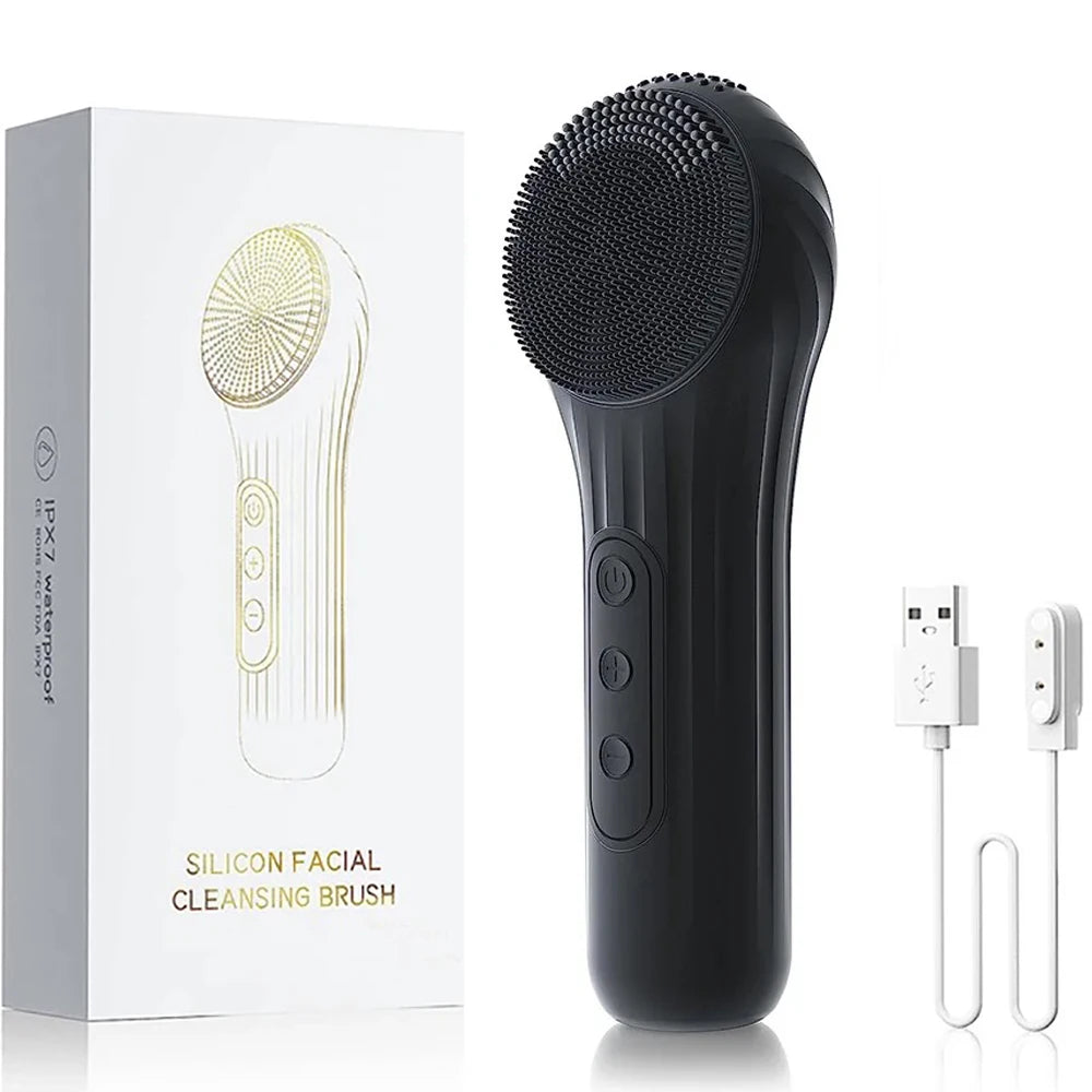 SonicGlow Waterproof Facial Cleansing Brush